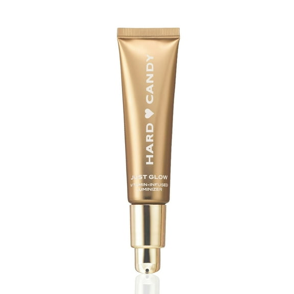Hard Candy Just Glow Face Luminizer, Golden Glow, Sheer Color, All Skin Tones, Niacinamide