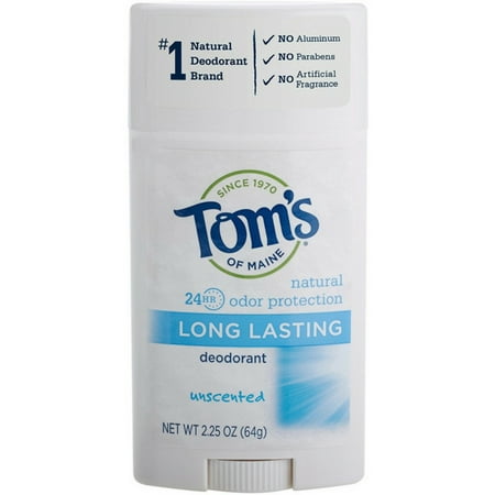 Tom's® of Maine Long Lasting Unscented Deodorant 2.25 oz. (Best Long Lasting Deodorant)