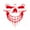 Red, variant on 3pcs Universal Skull Car Hood Decal Sticker,Cool Skull Stickers for Truck, SUV, Self-Adhesive Car Decal Vinyl Stickers Car Body Side Decals and Signs Car Styling Accessories for Engine Hood Bumper