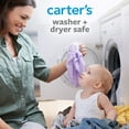 thumbnail image 5 of Carters Waterproof Fitted Quilted Crib and Toddler Protective Mattress Pad Cover, White, 5 of 6