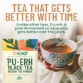 thumbnail image 6 of TEAki Hut Pu-Erh Tea Powder, Instant Tea Concentrate, Energy Drink Mix, Hot or Cold, 113 Servings, 6 of 15