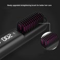 thumbnail image 3 of Hair Straightening Comb, Hair Straightener Brush Rechargeable  for Home, 3 of 7