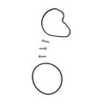 thumbnail image 4 of koolsoo Brake Vacuum Pump O Seal Set 55561100 for 03-11 Accessory, 4 of 9