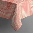thumbnail image 5 of Square Tablecloth, Waterproof Polyester Table Cover, Wrinkle Resistant & Washable Fabric for Dining, Kitchen, Picnic, 60x60in(152x152cm), Liquid & Marble Print, 5 of 6