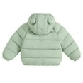 thumbnail image 4 of KAUOD Toddler Fleece-Lined Puffer Jackets Cute Hooded Quilted Winter Coats Kids Baby Thick Warm Windproof down Outwear, 4 of 6