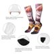 thumbnail image 3 of Balery Warm Sunflower Sleeping Cat Calcetines novedosos Calcetines deportivos Calcetines hasta la rodilla Calcetines de algodón Calcetines originales y geniales, 3 of 6