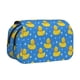 thumbnail image 1 of Disketp Cute Yellow Rubber Ducks Estuche de Lápices de Doble Capa con Tapa Abatible y Cremallera, Organizador Escolar para Adolescentes y Adultos, 1 of 7