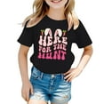 thumbnail image 2 of Easter Bunny T-Shirt for Toddler Girls Happy Easter Bunny Short Sleeve Printed T Shirt Funny Easter Kids Cute Shirt 3T, 2 of 5