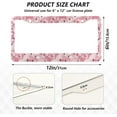 thumbnail image 3 of GZHJMY 2pcs Pink Flamingos License Plate Frame for Car Decorative Accessories Rustproof License Plate Cover with Screws for US Vehicles 12x6 Inch（440）, 3 of 7
