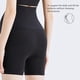 thumbnail image 4 of Ropa interior de cintura sin costuras para mujeres embarazadas, ropa interior de cintura alta y muslo medio, negro, L, 4 of 8