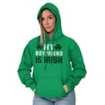thumbnail image 3 of St Patricks Day Irish Boyfriend Hoodie Sweatshirt Women Brisco Brands M, 3 of 5