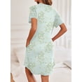 thumbnail image 2 of Avidlove Womens Nightgown Button Down Pajama Dress Sexy Ladies Sleepwear Maternity Night Shirts, 2 of 5