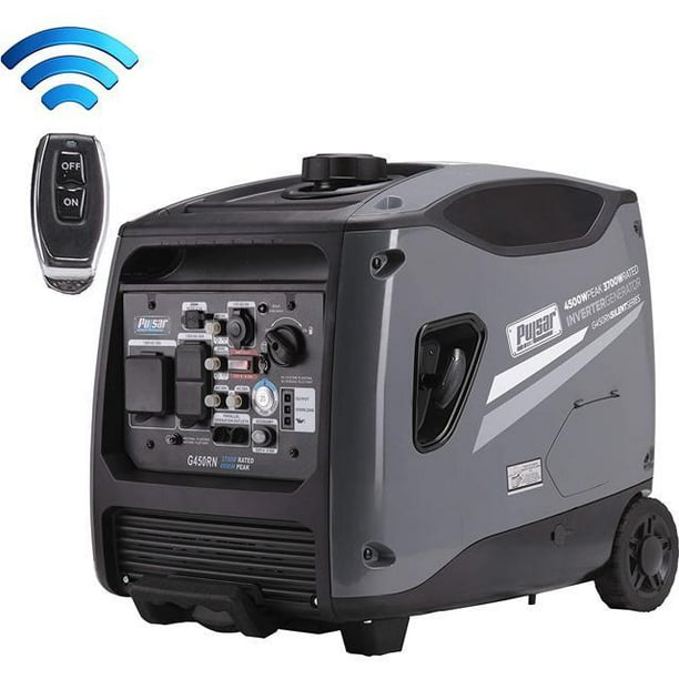 Pulsar Products G450RN, 4500W Portable Quiet Inverter Remote Start