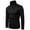 Black, variant on Danhjin Men's Casual Slim Fit Basic Tops Knitted Thermal Turtleneck Long Sleeve Pullover Sweater - Fall Tops for Men 2022 -
