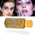thumbnail image 1 of Gel De Brillo Facial, Maquillaje Portátil Brillante, Gel De Lentejuelas Para El Cuerpo, Oro Seguro Para Ojos, Labios Para Rendimiento, 1 of 7