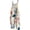 Beige, variant on Coerni Boho Floral Jumpsuits for Girls Adjustable Spaghetti Strap Harems Rompers Summer Plus Size Casual Overalls with Pockets