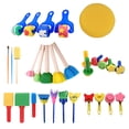 thumbnail image 1 of 30Pcs Kids DIY Graffiti Drawing Tool Set Sponge Stamps Kids Art Graffiti Supply, 1 of 4