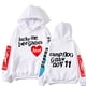 thumbnail image 1 of Sudadera con capucha de Kanye West para hombre, suéter con estampado de Lucky Me I See Ghosts, estilo Hip Hop, informal, y2k xuanjing  unisex, 1 of 2