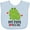 AE-Light Blue, variant on Inktastic My Papa Loves Me Boys Frog Boys Baby Bib