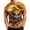Orange, variant on Halloween Shirt Mens Short Sleeve Funny Halloween Tees Crewneck Pumpkin Print Tops Casual Halloween Shirts for Men