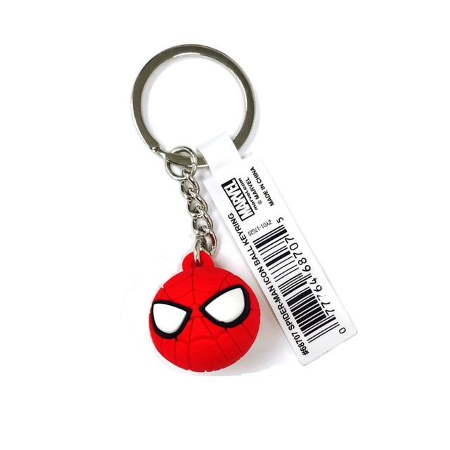 Key Accessory Llavero con forma de bola con el icono de Spider-Man de Marvel