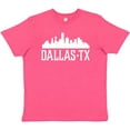 thumbnail image 3 of Inktastic Dallas Texas Skyline TX Cities Youth T-Shirt, 3 of 5