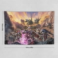 thumbnail image 2 of Mobile Suit Gundam Tapestry Wall Hanging Wall Art Decor Wall Tapestry for Living Room Bedroom Dorm 40"x60", 2 of 8