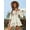 White, variant on Women's Contrast Lace Plunging V Neck Bikini Cover Up Beach Dress Bathing Suit