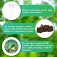 thumbnail image 4 of 120pcs Hydroponic Seed Pod Kit, Including 30pcs Seed Pod Basket 30pcs Insulation Lids 30pcs Plant Grow Sponge 30pcs Hydroponic Plant Labels Hydroponic, 4 of 5