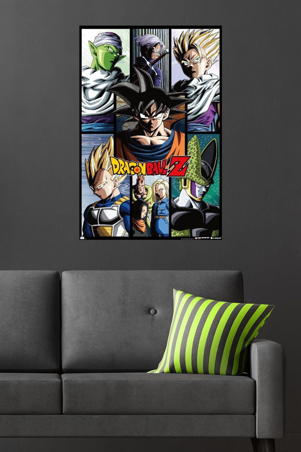 Dragon Ball Z - Grid Wall Poster, 22.375" x 34"