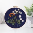 thumbnail image 4 of veasfak 2x Embroidery Set Cross Stitch Flowers Instructions for Beginners Scented, 4 of 9