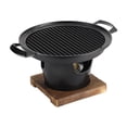 thumbnail image 2 of Mini Hibachi Grill Tabletop Parrilla de BARBACOA Japonesa Extraíble Placa de Parrilla de Barbacoa Parrilla de Carbón para Senderismo Playa Picnic Estilo C, 2 of 8