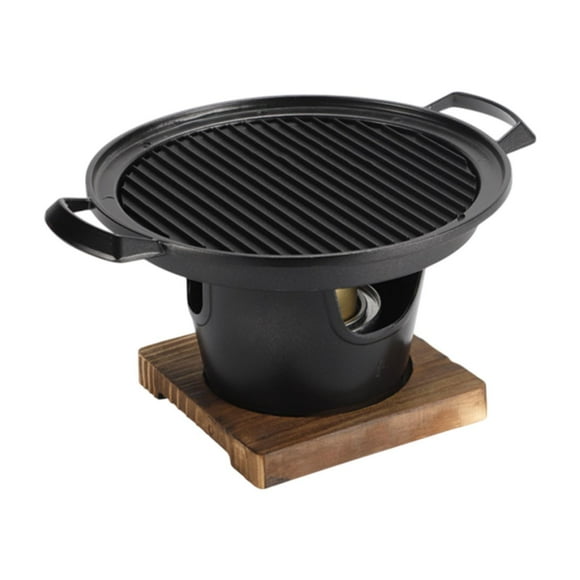 S SERENABLE Japanese BBQ Grill Barbecue Grill Charcoal Grill Mini Hibachi Grill Tabletop C