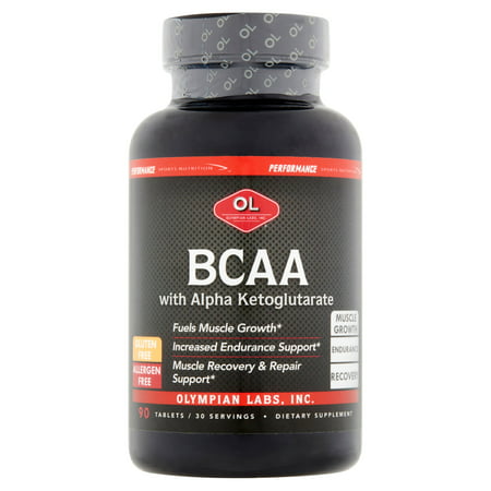  BCAA avec Alpha cétoglutarate comprimés 90 count