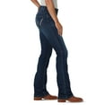 thumbnail image 2 of Wrangler Women's Q- Dark Wash Mid Rise Bootcut Ultimate Riding Jeans - 112336744 29W x 36L, 2 of 3