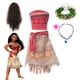 thumbnail image 2 of Moana-vestido de princesa Vaiana para niñas, disfraz de fiesta de cumpleaños con Collar, conjuntos de pollitos de cerdo para mascotas, 2 of 5