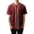 thumbnail image 1 of Men's Active Baseball Button Down Jersey Sportswear, 1 of 5