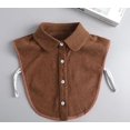 thumbnail image 2 of MRLESS Detachable Blouse False Collar Half Shirt Elegant Collar Shirt Attachment For Women Girls Fake Collar For Work And Casual Wear, 2 of 6