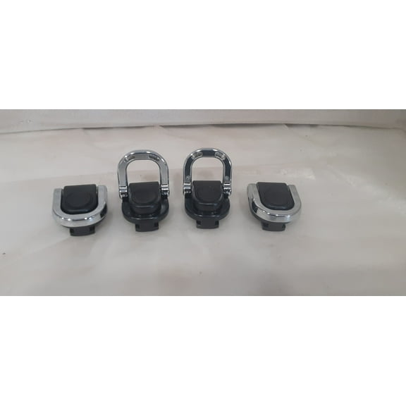Pre-Owned 2014 BMW X3 Rear Cargo Tie Down Hook Rings Set Of 4 OEM 7331198 (Good)