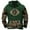 Green, variant on Meichang Mens Aztec Graphic Hoodies Western Cowboy Retro Sweatshirts Long Sleeve Geometric Ethnic Pullover Tops Casual Y2k Sweatshirt Hoodies