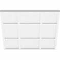 thumbnail image 3 of 24"OD x 8 1/4"C x 1"P Rubik Architectural Grade PVC Contemporary Ceiling Medallion, 3 of 7