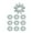 9T, variant on yotijay 10 Pieces Transmission Gear, HO Scale Train Gear, Hobby Train Accessory for 1/87 Model Train DIY Accessory 17T
