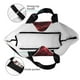 thumbnail image 4 of Balery Red Line Bolsa Tote Estilo Estético con Cremalleras, Bolsa de Hombro, Bolsa de Compras Grande y Plegable, 4 of 8