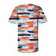 thumbnail image 5 of ICHUANYI Clearance Women Fashion Casual Print Round Neck Loose Short Sleeve T-shirt Top Blouse Pullover(Orange, S) ICHUANYI WER2023080907993, 5 of 5