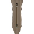 thumbnail image 4 of Ekena Millwork 5"W x 6 3/4"D x 14"H Large Traditional Wood Corbel, Walnut, 4 of 4