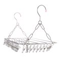 thumbnail image 3 of Miangastore Socks Drying Rack Silver 1Pcs 15.7X9.8X9.8In Stainless Steel, 3 of 8
