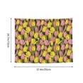 thumbnail image 6 of Picia Tulips Flowers Pattern Tapestry-Tapestries for Bedroom Living Room Dorm(29x37"), 6 of 8