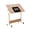 White, variant on Eastvita Adjustable Height Small Standing Desk with Wheels - Portable Mobile Stand Up Desk for Home Office Ideal for Sitting Standing Work