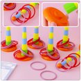 thumbnail image 2 of 5 Sets Ring Toss Game Toys Children Educational Plaything Throwing Hoops Toy, 2 of 9