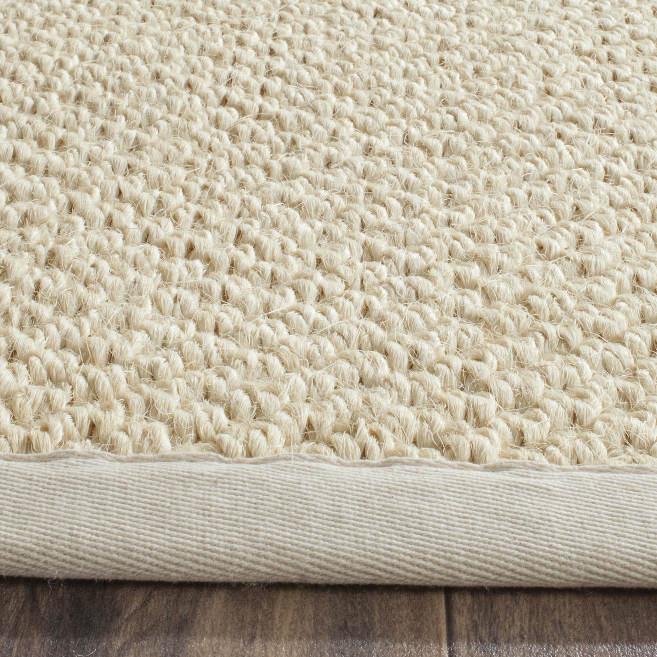 Safavieh Natural Fiber Charlene Bordered Area Rug, Creme, 3' x 5'